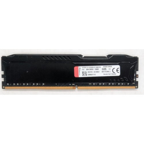 Озп HyperX DDR4 8GB 2666Mhz Fury Black (HX426C16FB2/8) (Відновлено продавцем, 800954) купити з перевіркою сумісності: огляд, характеристики, ціна у Києві, Львові, Вінниці, Хмельницькому, Івано-Франківську, Україні | інтернет-магазин TELEMART.UA фото