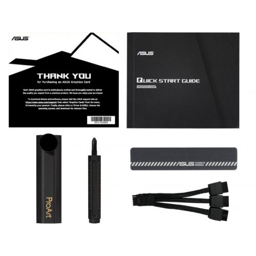 Відеокарта Asus ProArt GeForce RTX 5070 Ti OC 16384MB (PROART-RTX5070TI-O16G) купити в Україні: Київ, Львів, Хмельницький, Тернопіль, Івано-Франківськ | Перевірка сумісності, низька ціна, відгуки, характеристики від TELEMART фото