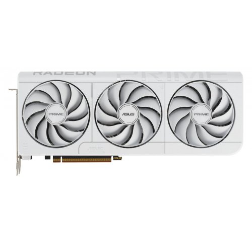 Відеокарта Asus PRIME Radeon RX 9070 XT White OC 16384MB (PRIME-RX9070XT-O16G-WHITE) купити з перевіркою сумісності: огляд, характеристики, ціна у Києві, Львові, Вінниці, Хмельницькому, Івано-Франківську, Україні | інтернет-магазин TELEMART.UA фото