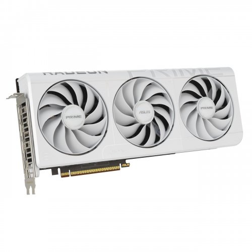 Відеокарта Asus PRIME Radeon RX 9070 XT White OC 16384MB (PRIME-RX9070XT-O16G-WHITE) купити з перевіркою сумісності: огляд, характеристики, ціна у Києві, Львові, Вінниці, Хмельницькому, Івано-Франківську, Україні | інтернет-магазин TELEMART.UA фото