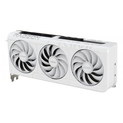 Відеокарта Asus PRIME Radeon RX 9070 XT White OC 16384MB (PRIME-RX9070XT-O16G-WHITE) купити з перевіркою сумісності: огляд, характеристики, ціна у Києві, Львові, Вінниці, Хмельницькому, Івано-Франківську, Україні | інтернет-магазин TELEMART.UA фото
