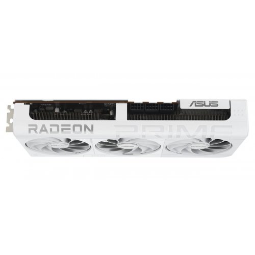 Відеокарта Asus PRIME Radeon RX 9070 XT White OC 16384MB (PRIME-RX9070XT-O16G-WHITE) купити з перевіркою сумісності: огляд, характеристики, ціна у Києві, Львові, Вінниці, Хмельницькому, Івано-Франківську, Україні | інтернет-магазин TELEMART.UA фото