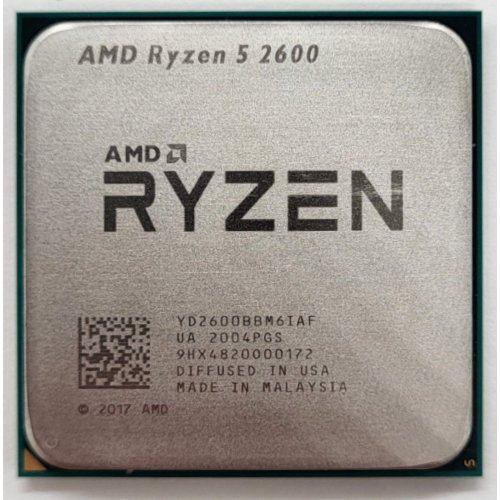 Купить Процессор AMD Ryzen 5 2600 3.4(3.9)GHz 16MB sAM4 Tray (YD2600BBM6IAF) (Восстановлено продавцом, 801087) с проверкой совместимости: обзор, характеристики, цена в Киеве, Днепре, Одессе, Харькове, Украине | интернет-магазин TELEMART.UA фото