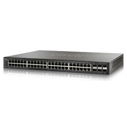 Сетевой коммутатор Cisco SB SG500-52 (SG500-52-K9-G5) купить в Украине: Киев, Днепр, Харьков, Одесса  | Низкая цена, отзывы, характеристики от TELEMART фото