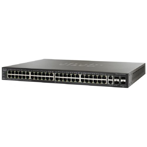 Сетевой коммутатор Cisco SB SG500X-48 (SG500X-48-K9-G5) купить в Украине: Киев, Днепр, Харьков, Одесса  | Низкая цена, отзывы, характеристики от TELEMART фото