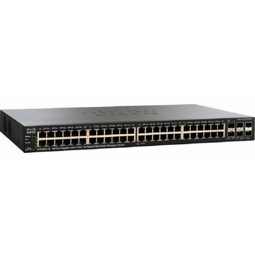 Сетевой коммутатор Cisco SB SG500X-48 (SG500X-48-K9-G5) купить в Украине: Киев, Днепр, Харьков, Одесса  | Низкая цена, отзывы, характеристики от TELEMART фото