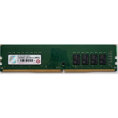 Озп Transcend DDR4 8GB 2400Mhz JetRam (JM2400HLB-8G) (Відновлено продавцем, 801126) купити з перевіркою сумісності: огляд, характеристики, ціна у Києві, Львові, Вінниці, Хмельницькому, Івано-Франківську, Україні | інтернет-магазин TELEMART.UA фото