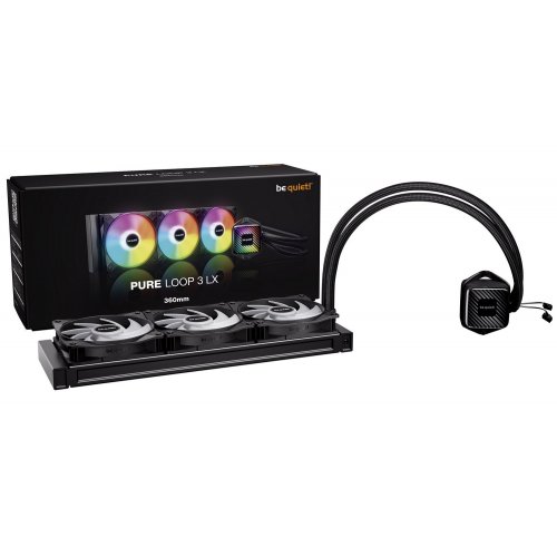 Купить Готовая СВО Be Quiet! Pure Loop 3 LX 360mm (BW031EU) с проверкой совместимости: обзор, характеристики, цена в Киеве, Днепре, Одессе, Харькове, Украине | интернет-магазин TELEMART.UA фото