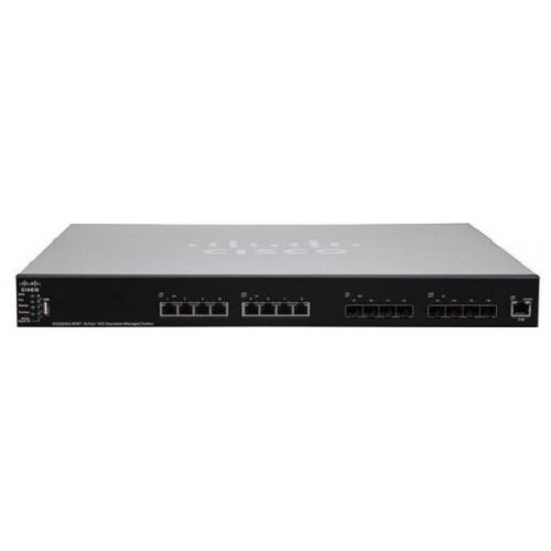 Купить Сетевой коммутатор Cisco SB SG550XG-8F8T (SG550XG-8F8T-K9-EU) - цена в Харькове, Киеве, Днепре, Одессе
в интернет-магазине Telemart фото