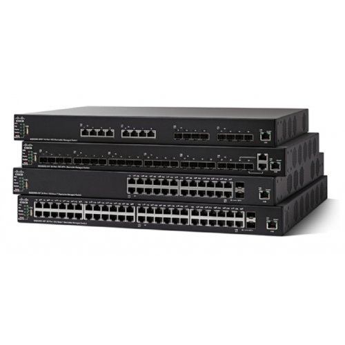 Купить Сетевой коммутатор Cisco SB SG550XG-8F8T (SG550XG-8F8T-K9-EU) - цена в Харькове, Киеве, Днепре, Одессе
в интернет-магазине Telemart фото