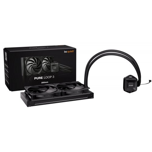 Купить Готовая СВО Be Quiet! Pure Loop 3 280mm (BW028EU) с проверкой совместимости: обзор, характеристики, цена в Киеве, Днепре, Одессе, Харькове, Украине | интернет-магазин TELEMART.UA фото
