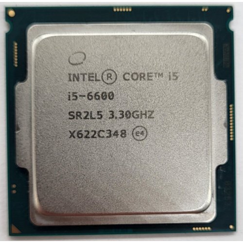 Процесор Intel Core i5-6600 3.3G(3.9)Hz 6MB s1151 Tray (CM806620192040) (Відновлено продавцем, 801165) купити з перевіркою сумісності: огляд, характеристики, ціна у Києві, Львові, Вінниці, Хмельницькому, Івано-Франківську, Україні | інтернет-магазин TELEMART.UA фото