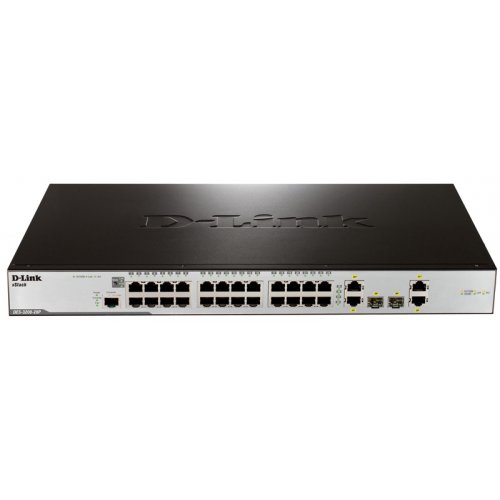 Сетевой коммутатор D-Link DES-3200-28P купить в Украине | Telemart фото