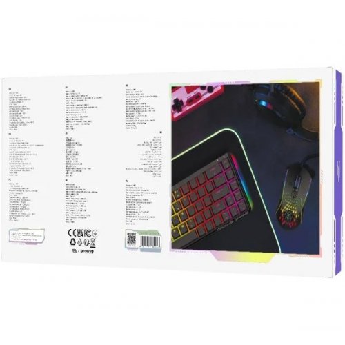Купити Клавіатура Proove Gaming AFK RGB Outemu Red Switches Wireless (WKAFK1022001) Black - ціна в Києві, Львові, Вінниці, Хмельницькому, Франківську, Україні | інтернет-магазин TELEMART.UA фото
