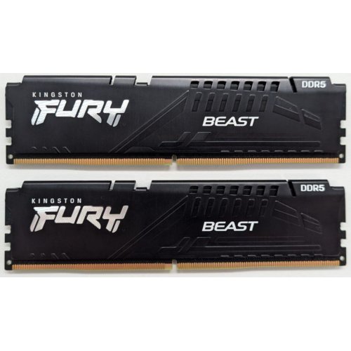 Купить Озу Kingston DDR5 16GB (2x8GB) 6000Mhz FURY Beast (KF560C36BBEK2-16) (Восстановлено продавцом, 801352) с проверкой совместимости: обзор, характеристики, цена в Киеве, Днепре, Одессе, Харькове, Украине | интернет-магазин TELEMART.UA фото