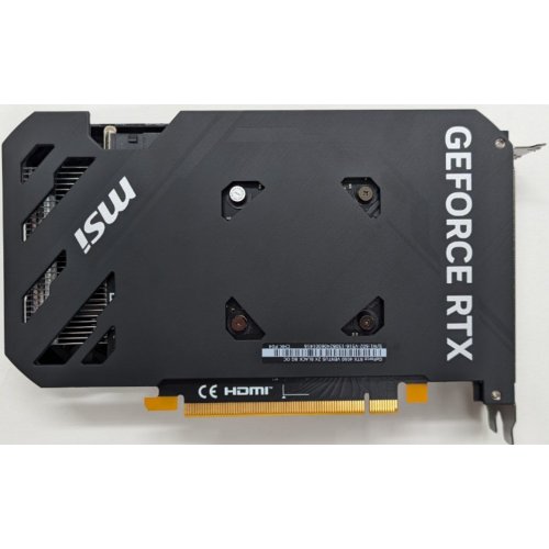 Відеокарта MSI GeForce RTX 4060 VENTUS 2X BLACK OC 8192MB (RTX 4060 VENTUS 2X BLACK 8G OC) (Відновлено продавцем, 801357) купити з перевіркою сумісності: огляд, характеристики, ціна у Києві, Львові, Вінниці, Хмельницькому, Івано-Франківську, Україні | інтернет-магазин TELEMART.UA фото