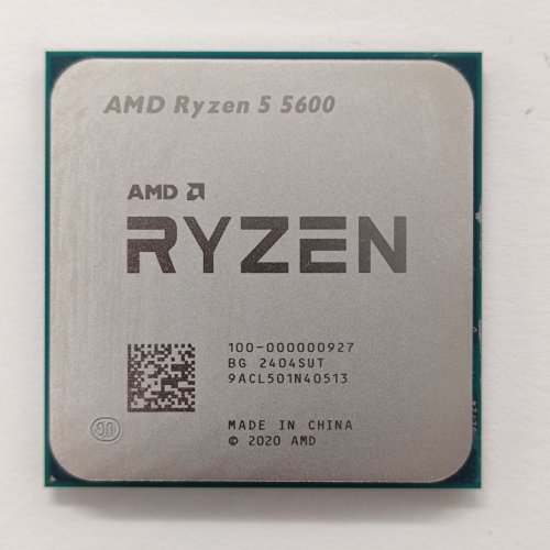 Купить Процессор AMD Ryzen 5 5600 3.5(4.4)GHz 32MB sAM4 Tray (100-000000927) (Восстановлено продавцом, 801408) с проверкой совместимости: обзор, характеристики, цена в Киеве, Днепре, Одессе, Харькове, Украине | интернет-магазин TELEMART.UA фото
