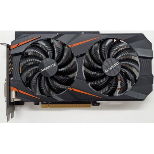 Купить Видеокарта Gigabyte GeForce GTX 1060 WindForce 2X OC 6144MB (GV-N1060WF2OC-6GD) (Восстановлено продавцом, 801414) с проверкой совместимости: обзор, характеристики, цена в Киеве, Днепре, Одессе, Харькове, Украине | интернет-магазин TELEMART.UA фото