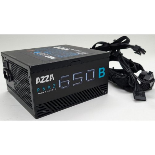 Блок живлення Azza 650W (PSAZ-650W) (Відновлено продавцем, 801421) купити з перевіркою сумісності: огляд, характеристики, ціна у Києві, Львові, Вінниці, Хмельницькому, Івано-Франківську, Україні | інтернет-магазин TELEMART.UA фото