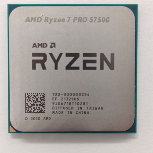Купить Процессор AMD Ryzen 7 PRO 5750G 3.8(4.6)GHz 16MB sAM4 Multipack (100-100000254MPK) (Восстановлено продавцом, 801456) с проверкой совместимости: обзор, характеристики, цена в Киеве, Днепре, Одессе, Харькове, Украине | интернет-магазин TELEMART.UA фото