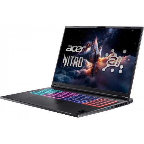 Купити Ноутбук Acer Nitro 18 AI AN18-61 (NH.QY7EU.004) Obsidian Black - ціна в Києві, Львові, Вінниці, Хмельницькому, Франківську, Україні | інтернет-магазин TELEMART.UA фото