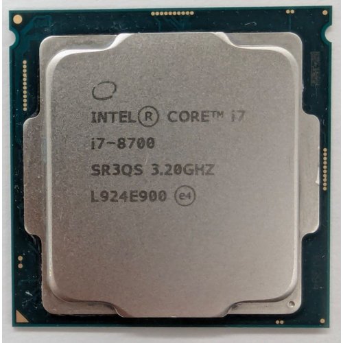 Процесор Intel Core i7-8700 3.2GHz 12MB s1151 Tray (CM8068403358316) (Відновлено продавцем, 801491) купити з перевіркою сумісності: огляд, характеристики, ціна у Києві, Львові, Вінниці, Хмельницькому, Івано-Франківську, Україні | інтернет-магазин TELEMART.UA фото