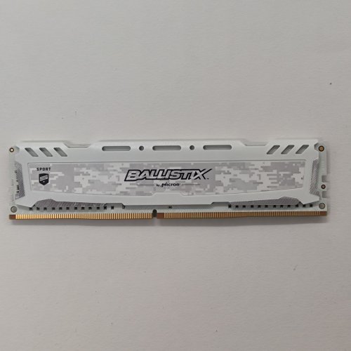 Купить Озу Crucial DDR4 8GB 2666Mhz Ballistix Sport LT (BLS8G4D26BFSCK) White (Восстановлено продавцом, 801497) с проверкой совместимости: обзор, характеристики, цена в Киеве, Днепре, Одессе, Харькове, Украине | интернет-магазин TELEMART.UA фото