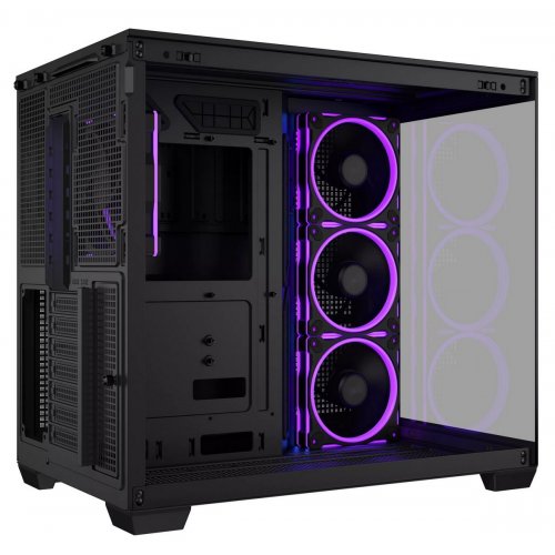 Корпус Asus A32 Plus Tempered Glass без БЖ (90DC00S0-B19000) Black купити з перевіркою сумісності: огляд, характеристики, ціна у Києві, Львові, Вінниці, Хмельницькому, Івано-Франківську, Україні | інтернет-магазин TELEMART.UA фото