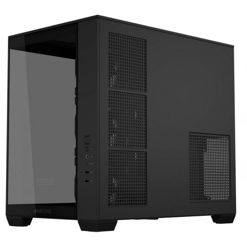 Корпус Asus A32 Plus Tempered Glass без БЖ (90DC00S0-B19000) Black купити з перевіркою сумісності: огляд, характеристики, ціна у Києві, Львові, Вінниці, Хмельницькому, Івано-Франківську, Україні | інтернет-магазин TELEMART.UA фото