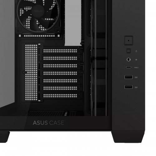 Корпус Asus A32 Plus Tempered Glass без БЖ (90DC00S0-B19000) Black купити з перевіркою сумісності: огляд, характеристики, ціна у Києві, Львові, Вінниці, Хмельницькому, Івано-Франківську, Україні | інтернет-магазин TELEMART.UA фото