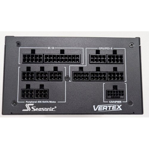 Блок живлення Seasonic Vertex PX-850W ATX 3.0 (12851PXAFS) (Відновлено продавцем, 801515) купити з перевіркою сумісності: огляд, характеристики, ціна у Києві, Львові, Вінниці, Хмельницькому, Івано-Франківську, Україні | інтернет-магазин TELEMART.UA фото