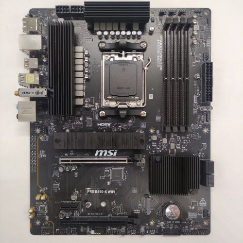 Материнська плата MSI PRO B650-S WIFI (sAM5, AMD B650) (Відновлено продавцем, 801516) купити з перевіркою сумісності: огляд, характеристики, ціна у Києві, Львові, Вінниці, Хмельницькому, Івано-Франківську, Україні | інтернет-магазин TELEMART.UA фото