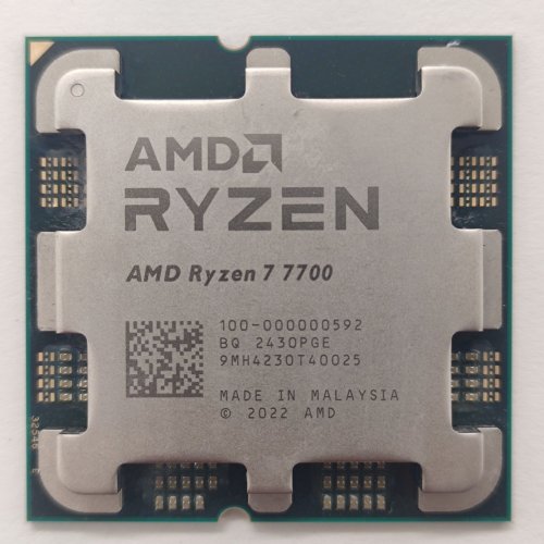 Купить Процессор AMD Ryzen 7 7700 3.8(5.3)GHz 32MB sAM5 Tray (100-000000592) (Восстановлено продавцом, 801528) с проверкой совместимости: обзор, характеристики, цена в Киеве, Днепре, Одессе, Харькове, Украине | интернет-магазин TELEMART.UA фото