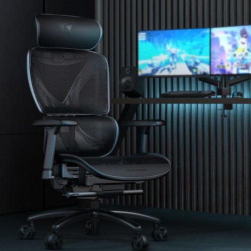 Купити Ігрове крісло TX3 XTC Mesh (TEGC-3054101.11) Black - ціна в Києві, Львові, Вінниці, Хмельницькому, Франківську, Україні | інтернет-магазин TELEMART.UA фото