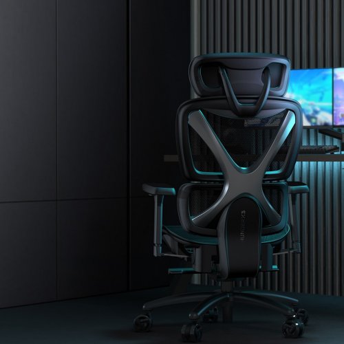 Купити Ігрове крісло TX3 XTC Mesh (TEGC-3054101.11) Black - ціна в Києві, Львові, Вінниці, Хмельницькому, Франківську, Україні | інтернет-магазин TELEMART.UA фото