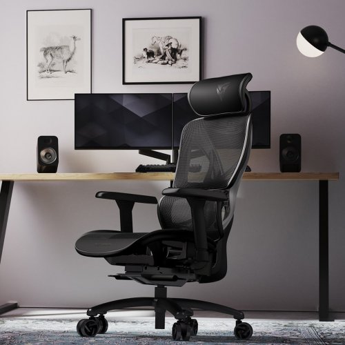 Купити Ігрове крісло TX3 XTC Mesh (TEGC-3054101.11) Black - ціна в Києві, Львові, Вінниці, Хмельницькому, Франківську, Україні | інтернет-магазин TELEMART.UA фото