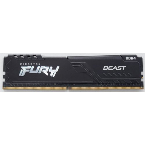 Озп Kingston DDR4 8GB 3200Mhz FURY Beast Black (KF432C16BB/8) (Відновлено продавцем, 801539) купити з перевіркою сумісності: огляд, характеристики, ціна у Києві, Львові, Вінниці, Хмельницькому, Івано-Франківську, Україні | інтернет-магазин TELEMART.UA фото