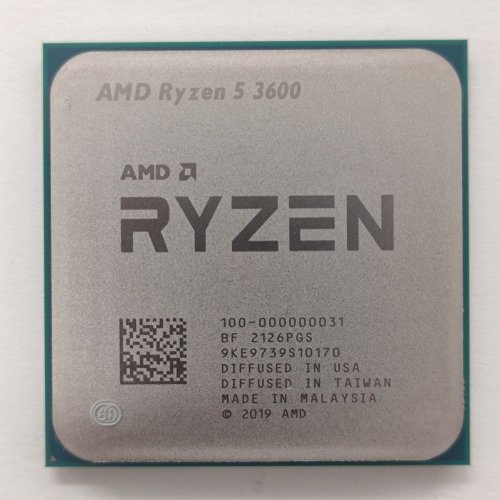 Купить Процессор AMD Ryzen 5 3600 3.6(4.2)GHz 32MB sAM4 Tray (100-000000031) (Восстановлено продавцом, 801547) с проверкой совместимости: обзор, характеристики, цена в Киеве, Днепре, Одессе, Харькове, Украине | интернет-магазин TELEMART.UA фото