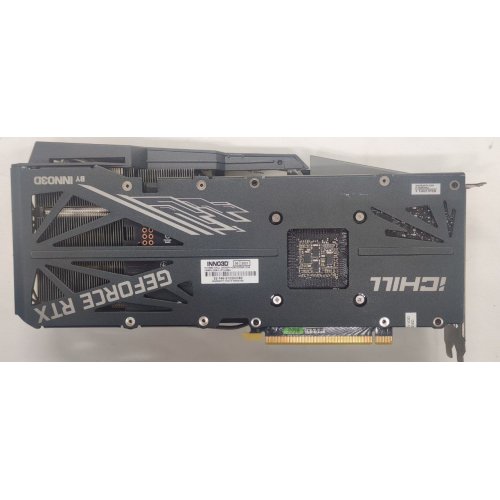 Відеокарта Inno3D GeForce RTX 3060 ICHILL X3 RED 12288MB (C30603-12D6X-1671VA39A) (Відновлено продавцем, 801555) купити з перевіркою сумісності: огляд, характеристики, ціна у Києві, Львові, Вінниці, Хмельницькому, Івано-Франківську, Україні | інтернет-магазин TELEMART.UA фото