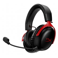 Уценка наушники HyperX Cloud III Wireless (77Z46AA) Black/Red (Вскрытая упаковка, 801557)