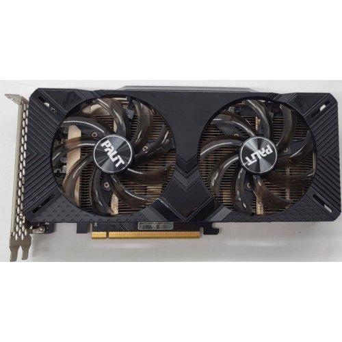 Купить Видеокарта Palit GeForce GTX 1660 SUPER GamingPro Dual OC 6144MB (NE6166SS18J9-1160A) (Восстановлено продавцом, 801565) с проверкой совместимости: обзор, характеристики, цена в Киеве, Днепре, Одессе, Харькове, Украине | интернет-магазин TELEMART.UA фото