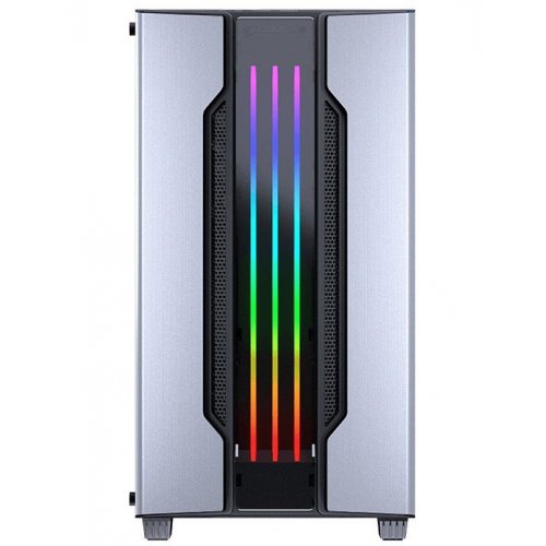 Корпус Cougar Gemini M Trelux RGB Tempered Glass без БЖ Silver (Відновлено продавцем, 801606) купити з перевіркою сумісності: огляд, характеристики, ціна у Києві, Львові, Вінниці, Хмельницькому, Івано-Франківську, Україні | інтернет-магазин TELEMART.UA фото