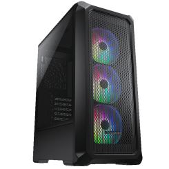 Корпус Cougar Archon 2 Mesh RGB Tempered Glass без БЖ Black (Відновлено продавцем, 801612)