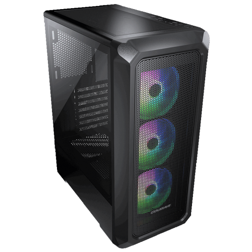 Корпус Cougar Archon 2 Mesh RGB Tempered Glass без БЖ Black (Відновлено продавцем, 801612) купити з перевіркою сумісності: огляд, характеристики, ціна у Києві, Львові, Вінниці, Хмельницькому, Івано-Франківську, Україні | інтернет-магазин TELEMART.UA фото