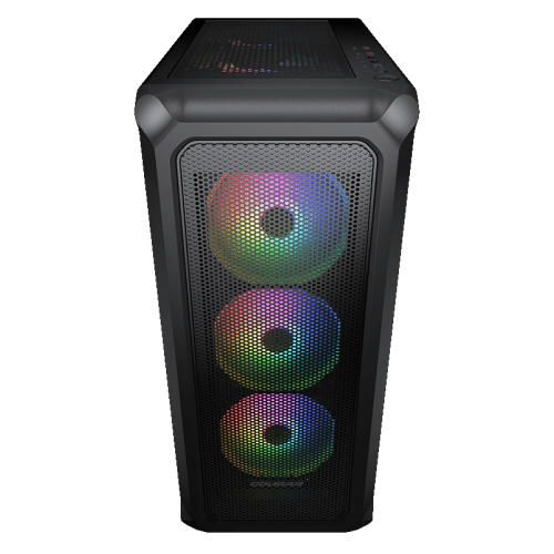 Корпус Cougar Archon 2 Mesh RGB Tempered Glass без БЖ Black (Відновлено продавцем, 801612) купити з перевіркою сумісності: огляд, характеристики, ціна у Києві, Львові, Вінниці, Хмельницькому, Івано-Франківську, Україні | інтернет-магазин TELEMART.UA фото