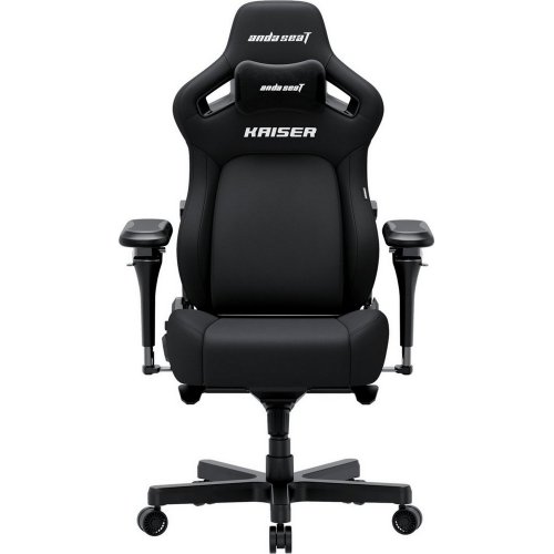 Купити Ігрове крісло Anda Seat Kaiser 4 V2 XL Fabric (AD12YDDC-XLL-20-B-CF-03) Black - ціна в Києві, Львові, Вінниці, Хмельницькому, Франківську, Україні | інтернет-магазин TELEMART.UA фото