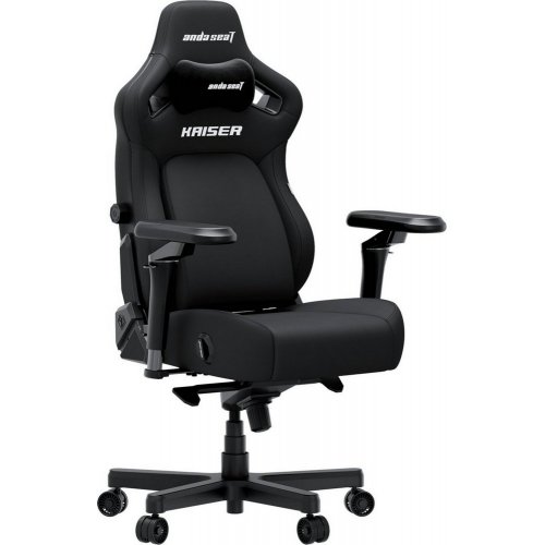 Купити Ігрове крісло Anda Seat Kaiser 4 V2 XL Fabric (AD12YDDC-XLL-20-B-CF-03) Black - ціна в Києві, Львові, Вінниці, Хмельницькому, Франківську, Україні | інтернет-магазин TELEMART.UA фото