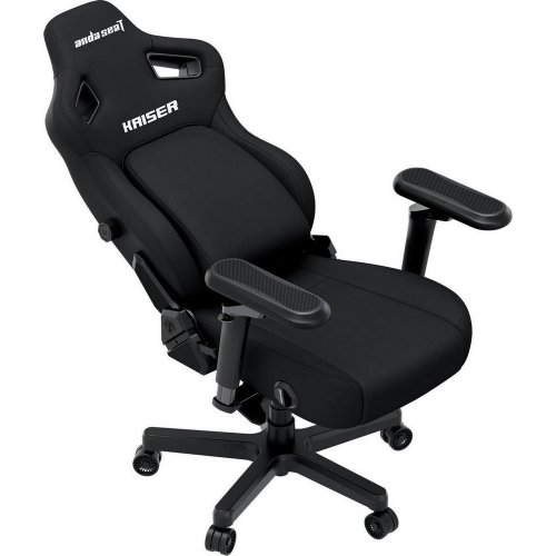 Ігрове крісло Anda Seat Kaiser 4 V2 XL Fabric (AD12YDDC-XLL-20-B-CF-03) Black купити в Україні: Київ, Львів, Хмельницький, Тернопіль, Івано-Франківськ | Низька ціна, відгуки, характеристики від TELEMART фото
