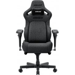 Игровое кресло Anda Seat Kaiser 4 V2 XL Fabric (AD12YDDC-XLL-20-GB-CF-03) Dark Gray