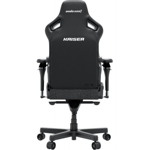 Купити Ігрове крісло Anda Seat Kaiser 4 V2 XL Fabric (AD12YDDC-XLL-20-GB-CF-03) Dark Gray - ціна в Києві, Львові, Вінниці, Хмельницькому, Франківську, Україні | інтернет-магазин TELEMART.UA фото
